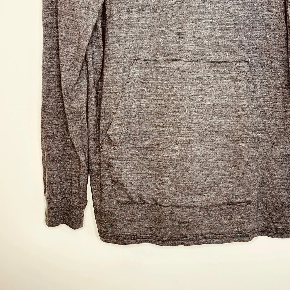 The North Face Hoodie Mens Large Grey Henley Pullover